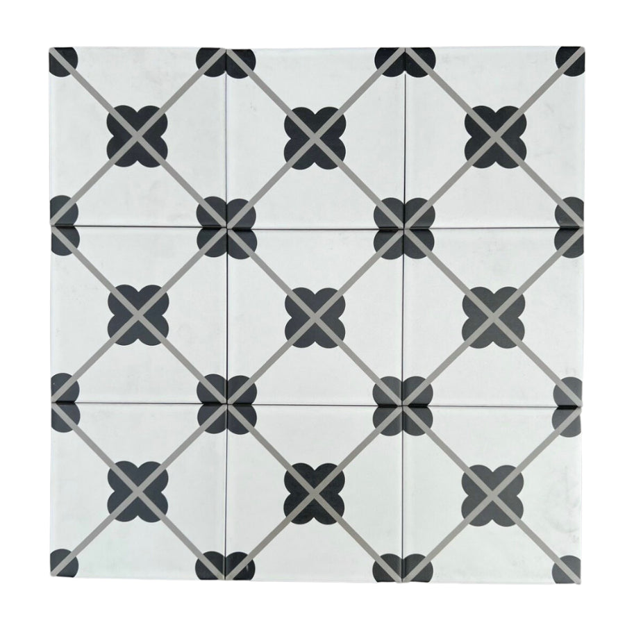 200x200 Matt Glaze Cement Tile ND210