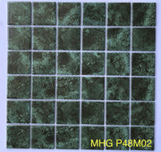 48x48mm Antique Blue Ceramic Mosaic Tile P48M02