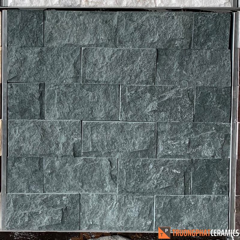 Đá ốp tường bóc xanh 10×20 - Daisan Mart
