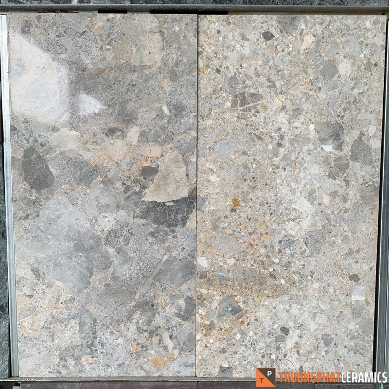 Đá ốp tường marble trắng hoa 30×60 - Daisan Mart