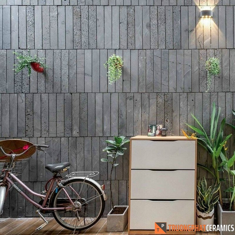 Đá ốp tường ong xám 10×60 - Daisan Mart