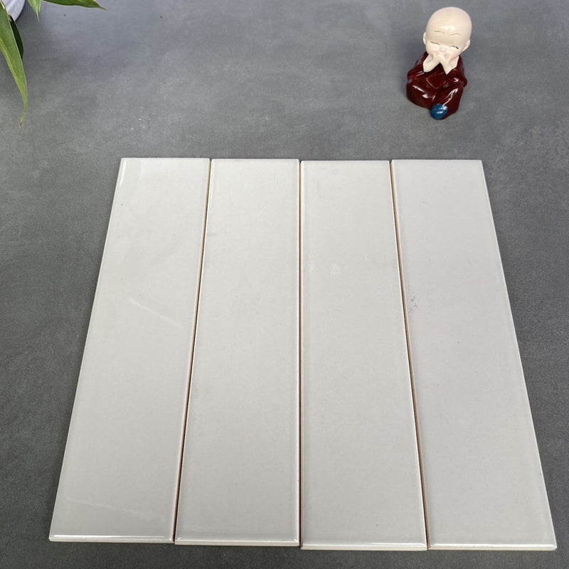Warm gray glossy flat tile 50x200mm FA0208P