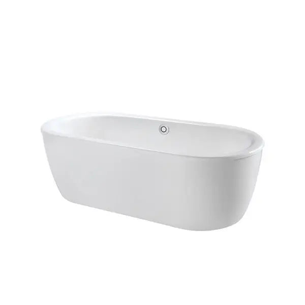 Enameled cast iron floor-standing bathtub FBYN1716CPTEW
