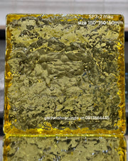 Solid Glass Brick SP3-2 Light Yellow