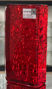SP1 Red Solid Glass Brick