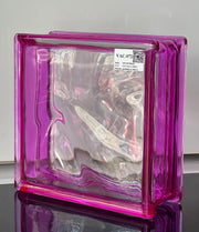 Pink Cloud Glass Brick VAC-072