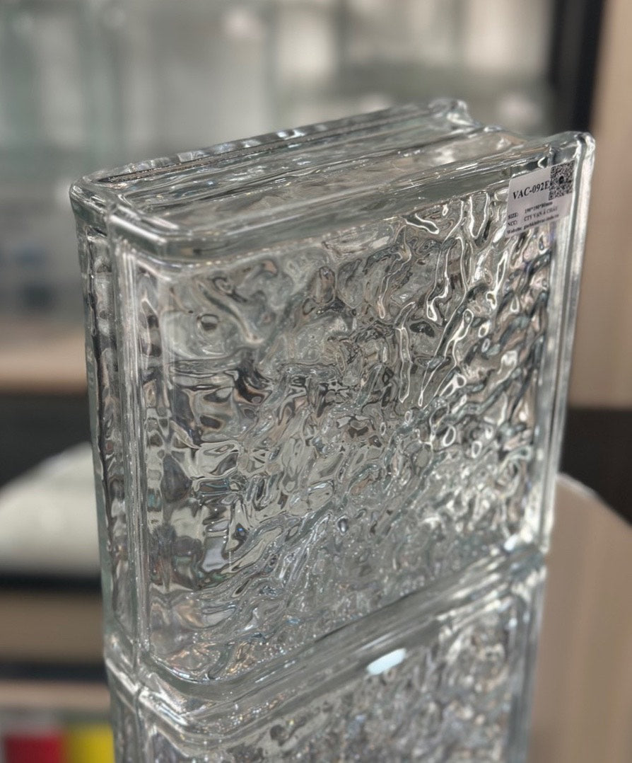 ICE CRYSTAL Glass Brick Finish
