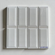 VN tile, 75x150 gray glossy, beveled edge code GR0306BP