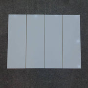 Flat glossy cold gray tile 150x450x16mm GR0618P