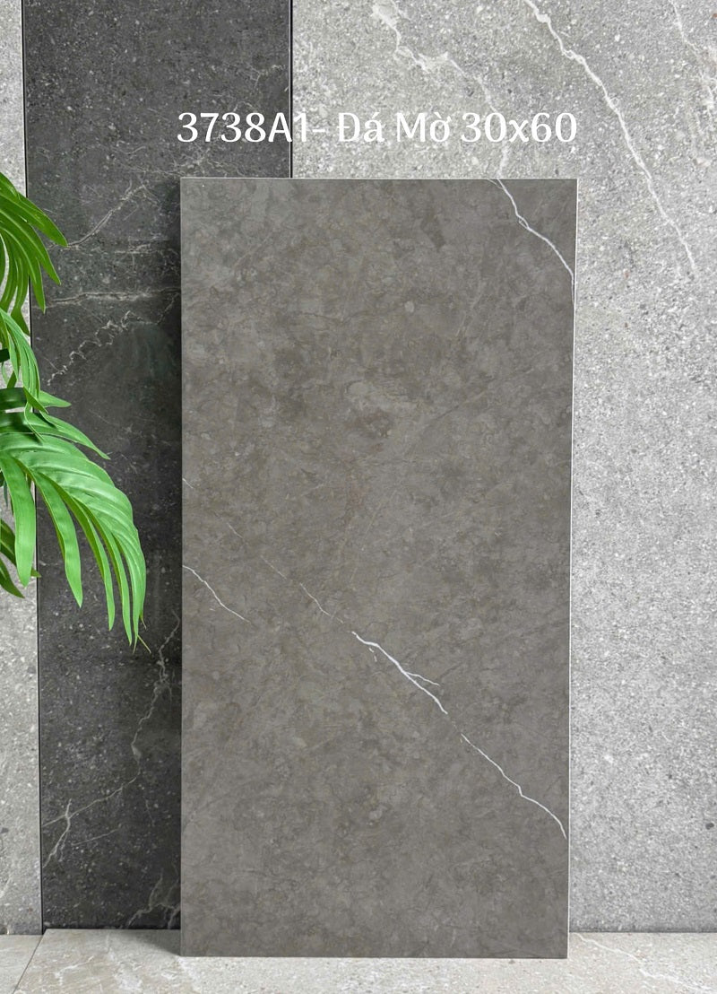 Chinese Ceramic Tiles 30x60cm Cement Pattern Color 3738A1