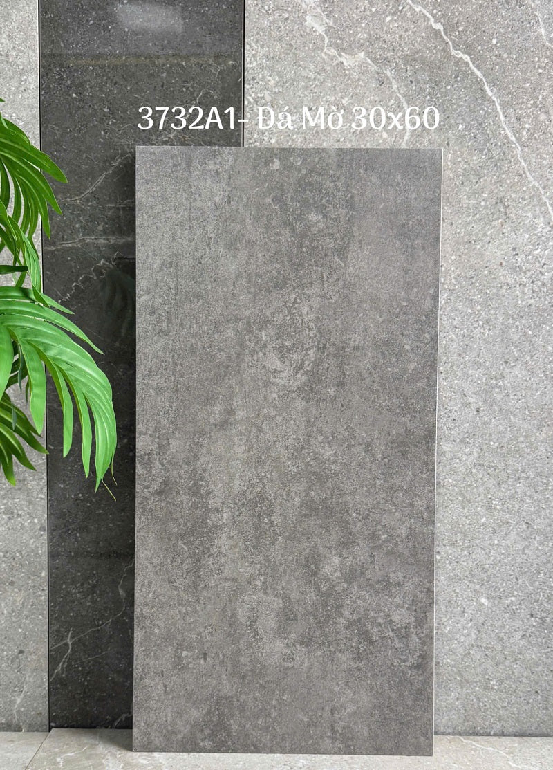 Chinese Ceramic Tiles 30x60cm Cement Pattern Color 3732A1