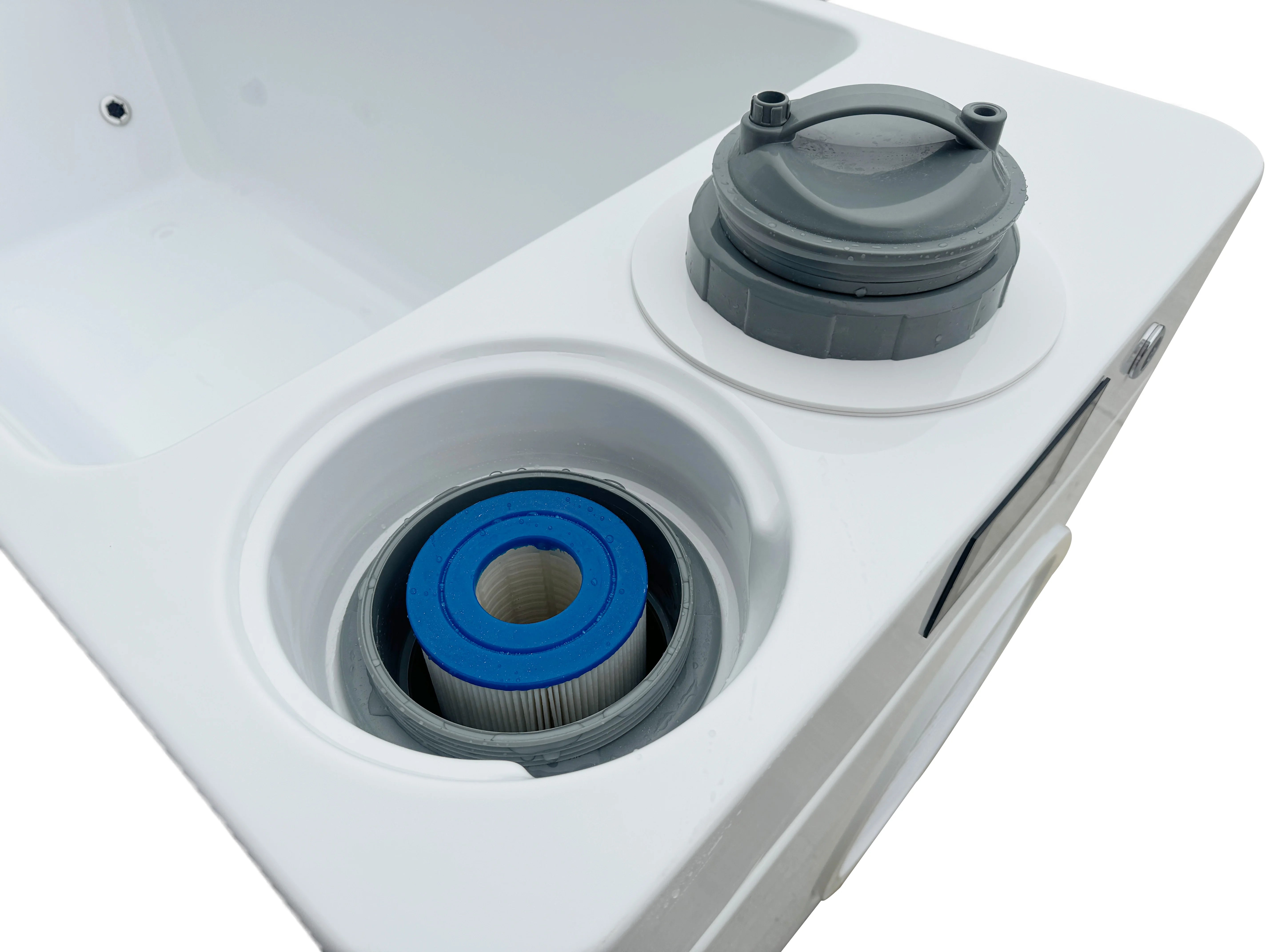 White High-end Smart Bathtub