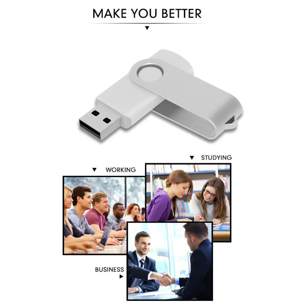USB 2.0 Tốc Độ Cao - Bút Lưu Trữ 8GB-64GB Kèm Adapter
