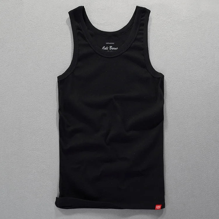 Áo Ba Lỗ Nam Mùa Hè Gym Cotton Đơn Giản 50K - Daisan Mart