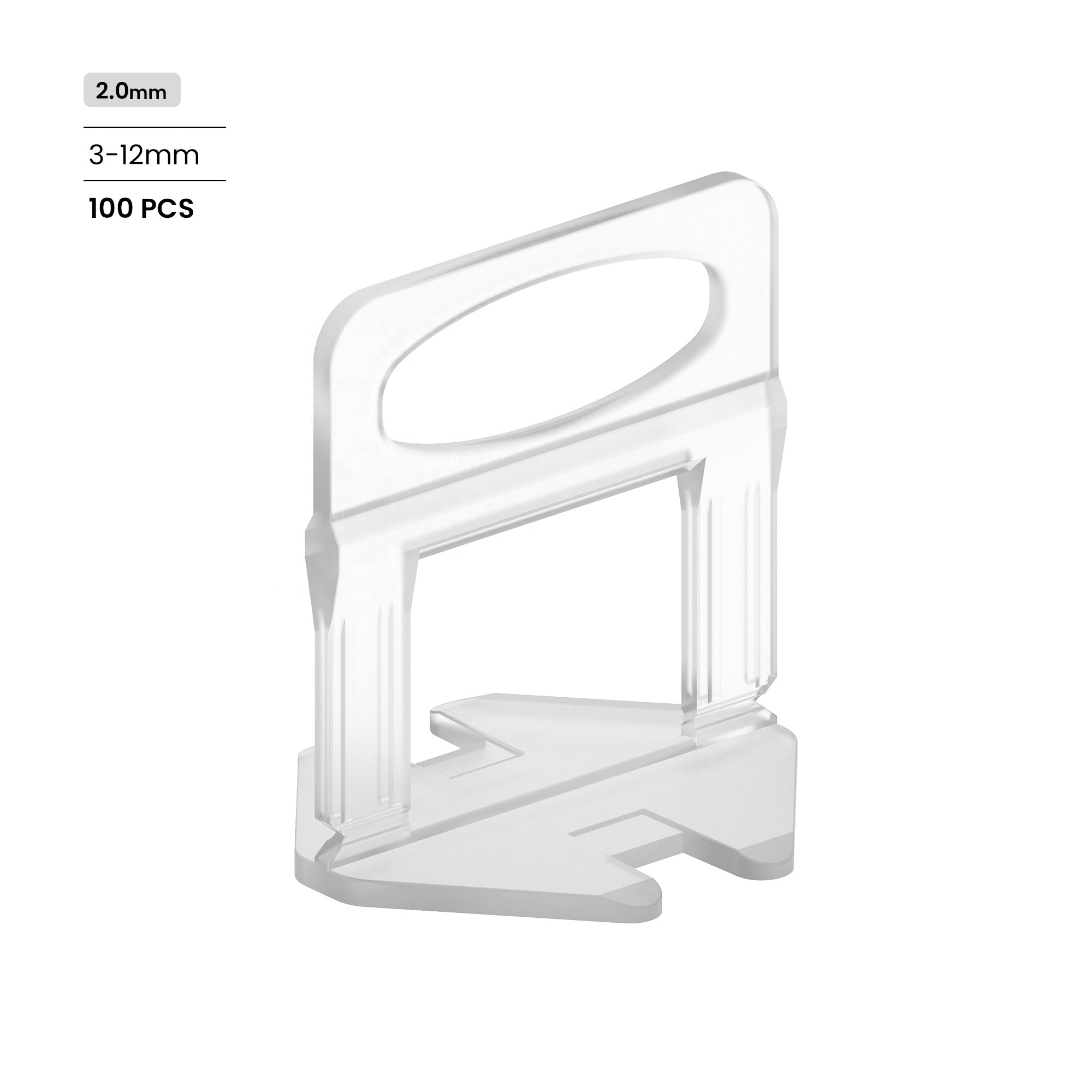 DINGYI 2.0mm 3/32" Tile Leveling Clamp 
