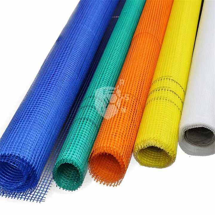 High quality raw material Alkali resistant fiberglass gypsum mesh roll 145gsm Fiberglass mesh mesh 
