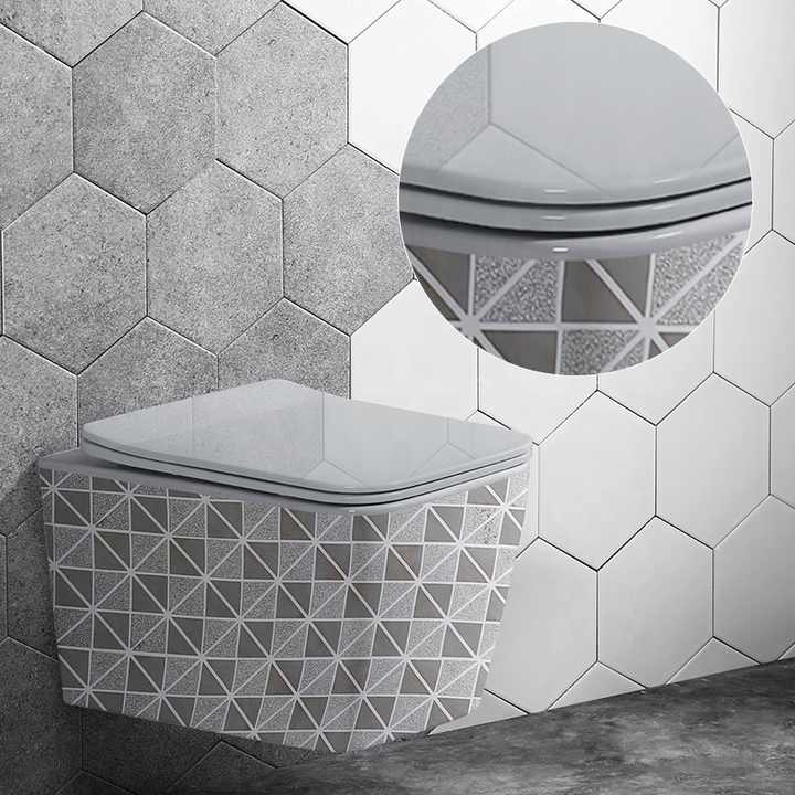 P Trap ceramic wall hung toilet excellent quality 