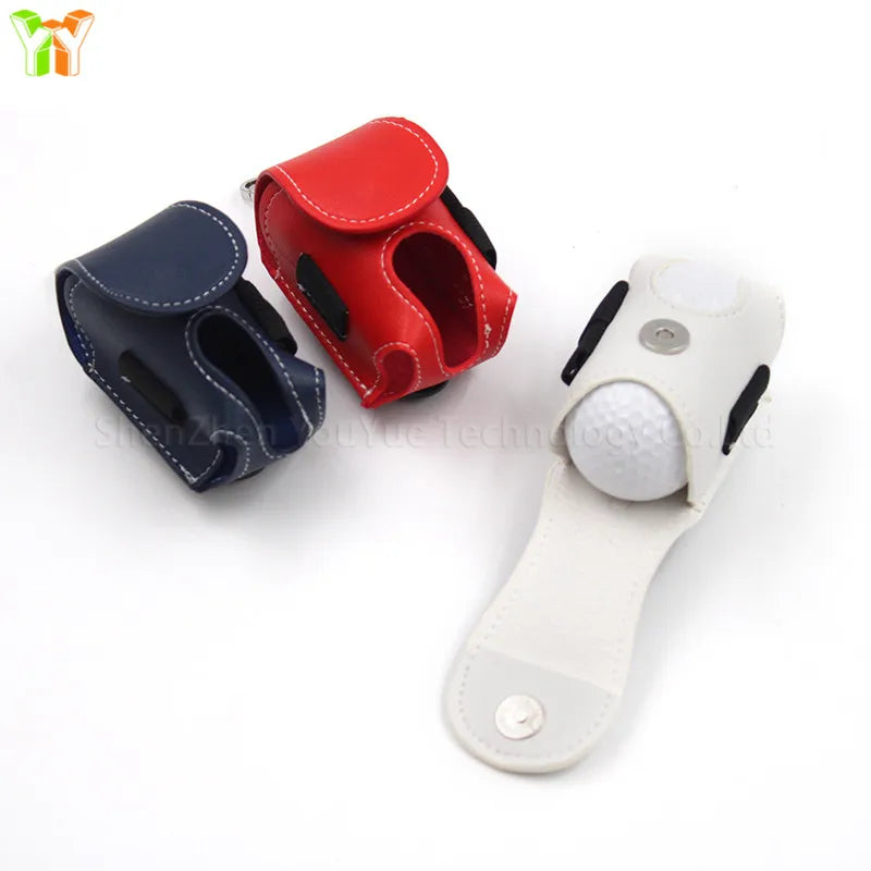 Fashion Personalized PU Leather Golf Ball Bag