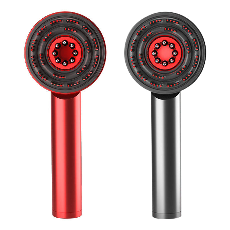 Red light hair growth electric comb Hair conditioner dispenser Hair straightening comb 