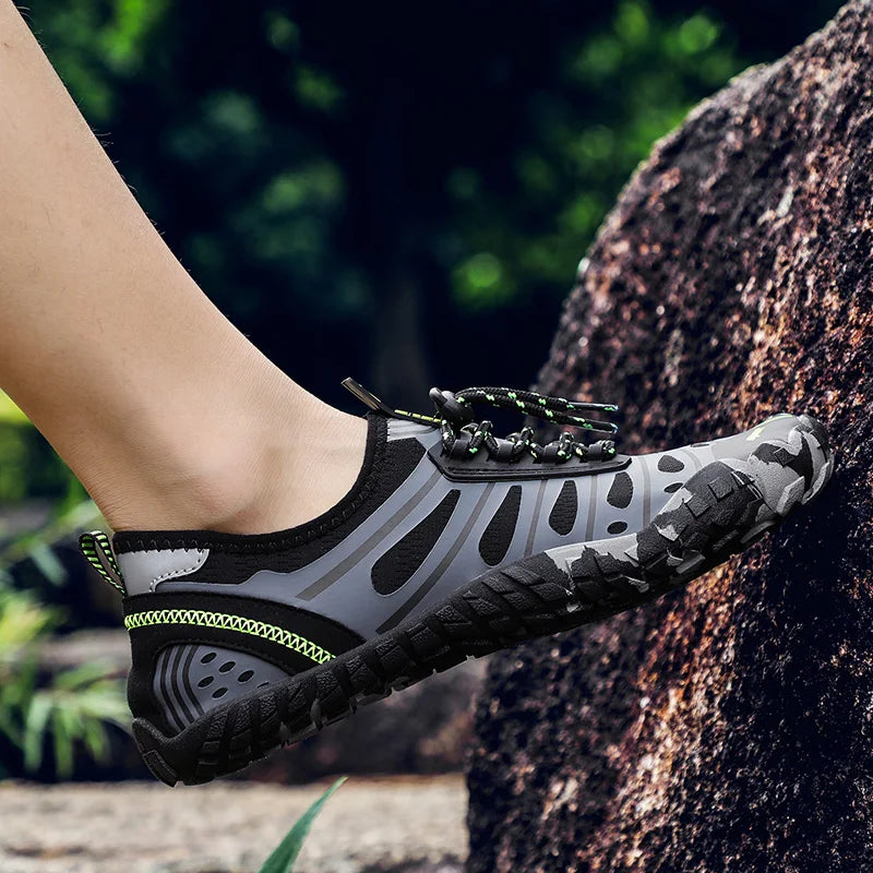Giày Dã Ngoại Nam Nữ Lưới Thoáng Chống Trơn Trượt