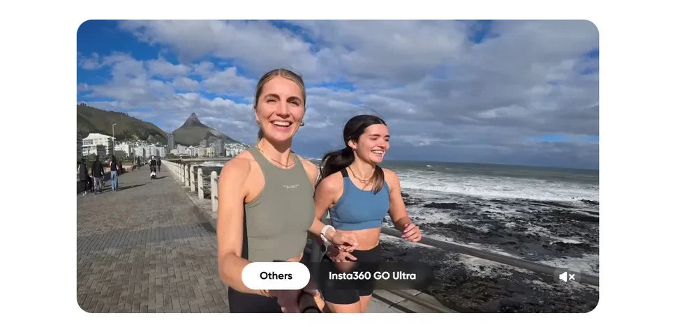 Insta360 GO Ultra 4K Waterproof Mini Camera, 200p Battery