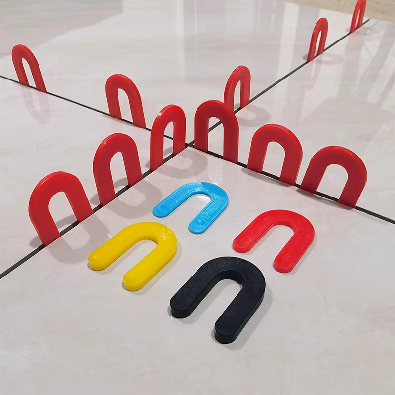 Wholesale 3/16 Inch Horseshoe Shape Plastic Tile Mat 
