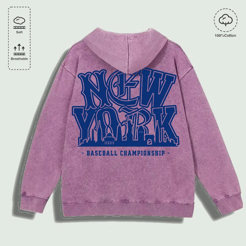 Áo Hoodie Cotton New York 1992 Nhiều Màu Sắc - Daisan Mart
