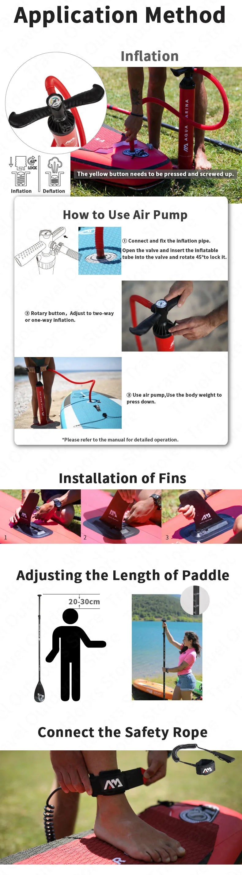 AQUA MARINA New RACE SUP Competition Surfboard 3.8m/4.2m Water Sports Pointed Design Fast Surfing Inflatable Surfboard 2 Size