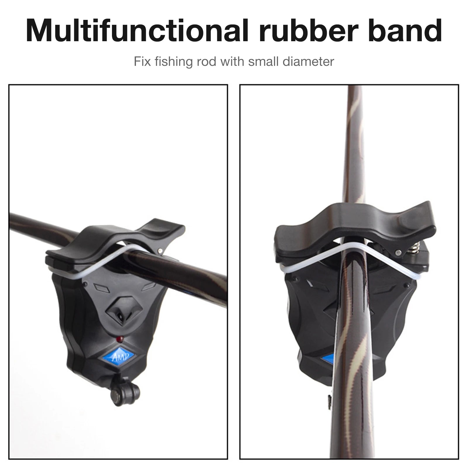 Chuông Báo Cá Cắn Đèn Âm Thanh Kép cho Cần Câu