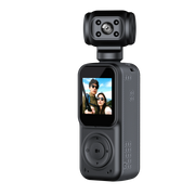 4K Mini Wifi Sports Camera, 270° Night Vision, Flexible Rotation