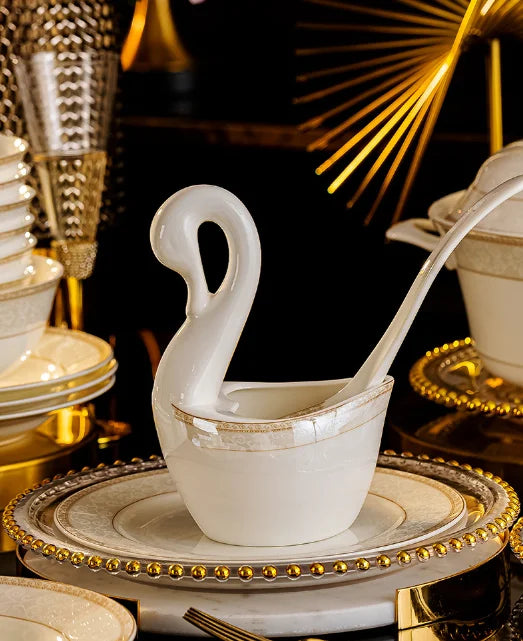 Bộ Bát Đĩa Giáng Sinh 60 Món - Dòng Thời Trang Xiaozi