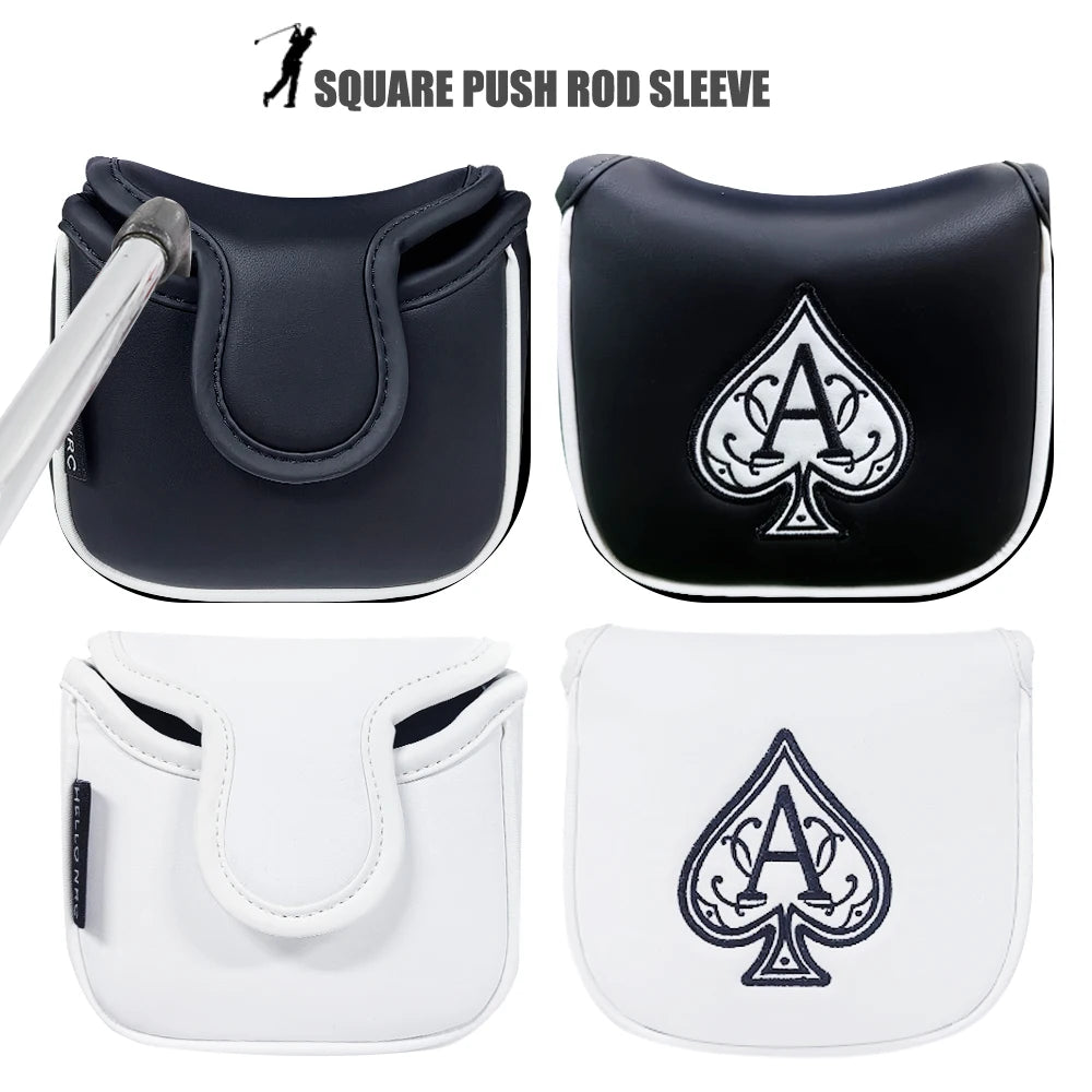 Waterproof Golf Club Cover with Embroidered Logo, Exclusive Magnetic Cover