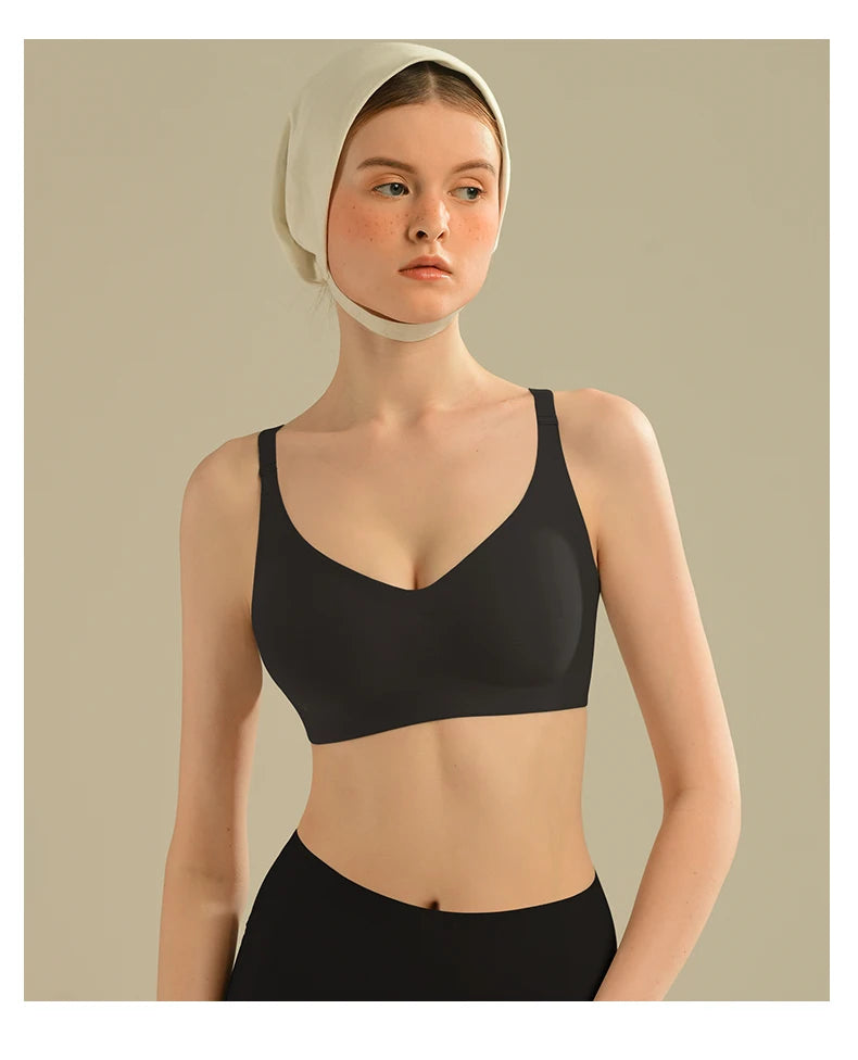 SUJIIN Ultra Thin Women's Underwire Push-Up Bra