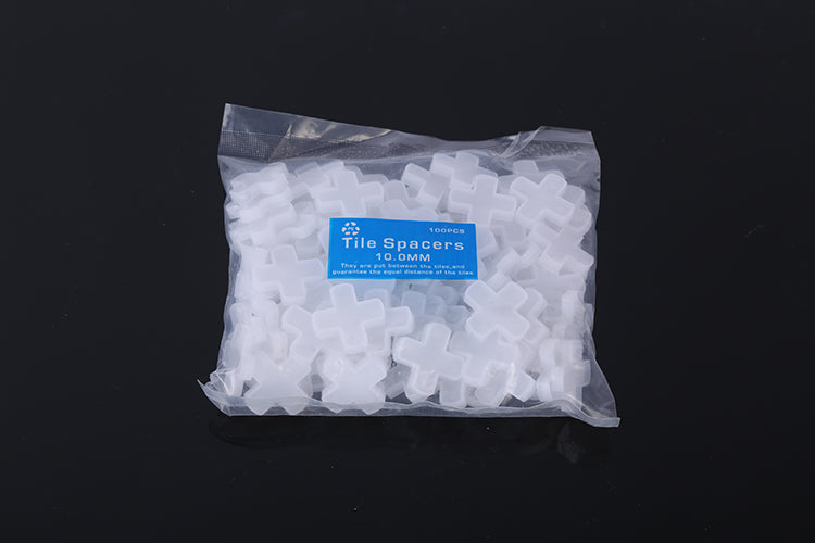 White Plastic Kitchen Bathroom Floor Tile Leveling System Multi Size 