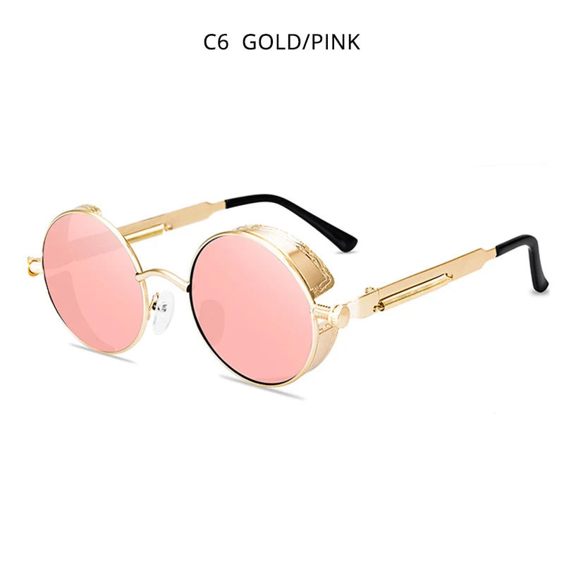 Kính Râm Cổ Điển Gothic Steampunk UV400 Nam Nữ - Daisan Mart