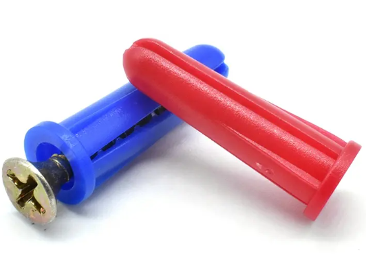 China Manufacturer Standard Conical Plastic Bolts 5/16x1-1/2 for Tile, Wall and Tool Fittings 