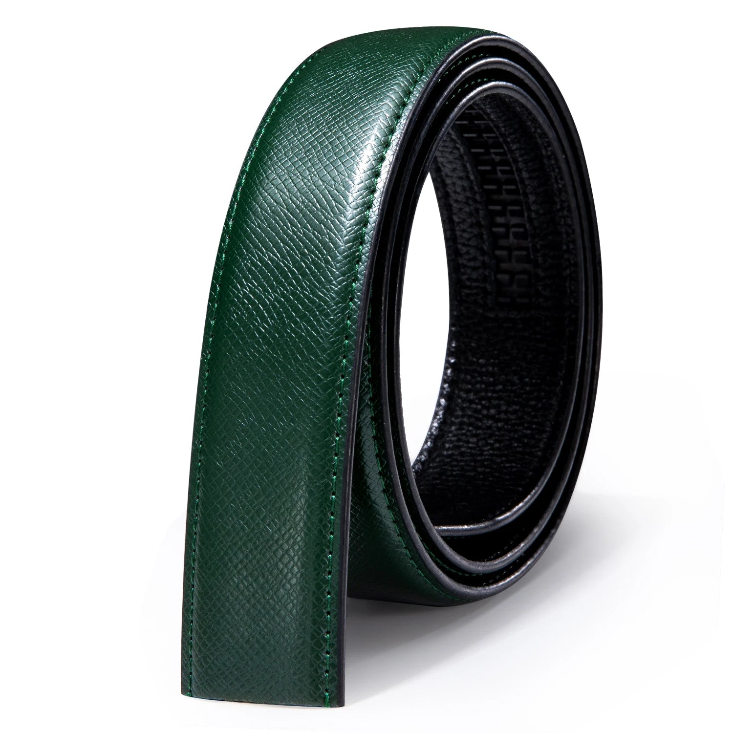 Men's Multi-Color Leather Belt 3.5cm With Automatic Buckle