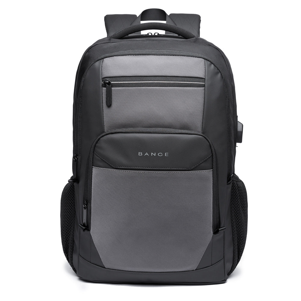 BANGE New Men's Waterproof Polyester Laptop Travel School Backpack Customized 