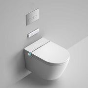 Smart wall-mounted toilet with tank, smart automatic flushing toilet foot sensor, complete set of smart wall-mounted toilet with tank 