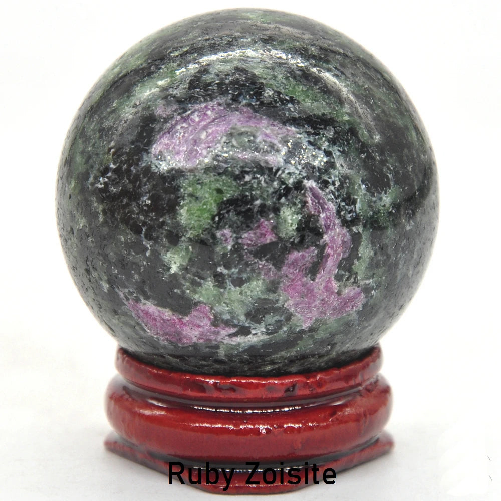 40MM Natural Feng Shui Meditation Gemstone Ball
