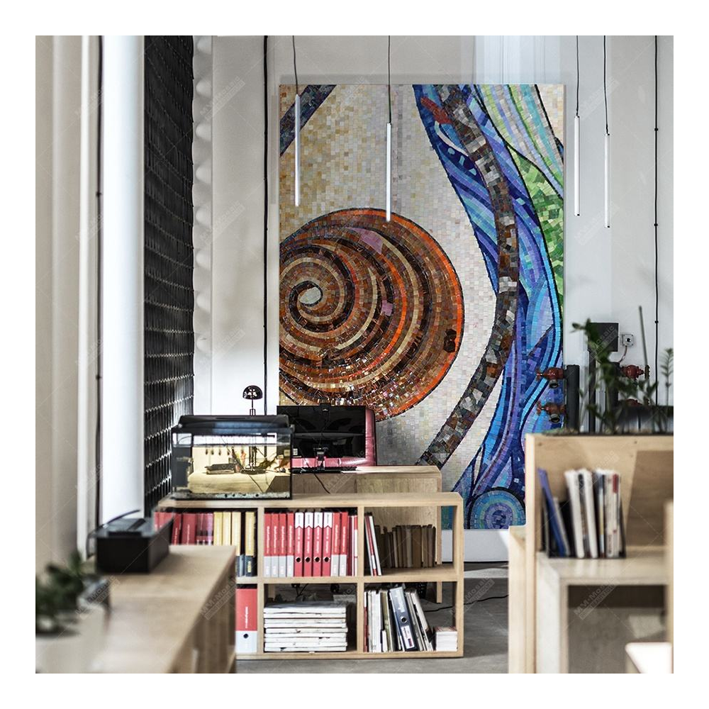 Abstract decorative mosaic wall stickers for home hotel decoration 