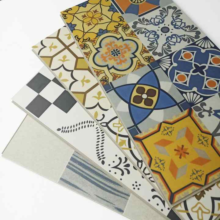 3D digital printed anti-slip bathroom wall tiles, digital printed vinyl flooring 