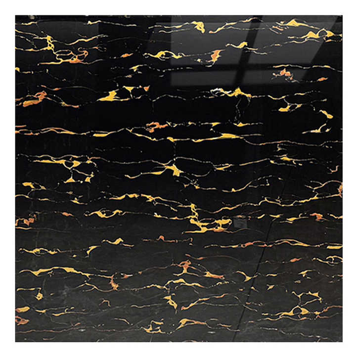 Factory Supply Dark Marble Pattern Ceramic Tiles Porcelain Floor Tiles 80x80 Faux Marble Floor Tiles For Living Room Black