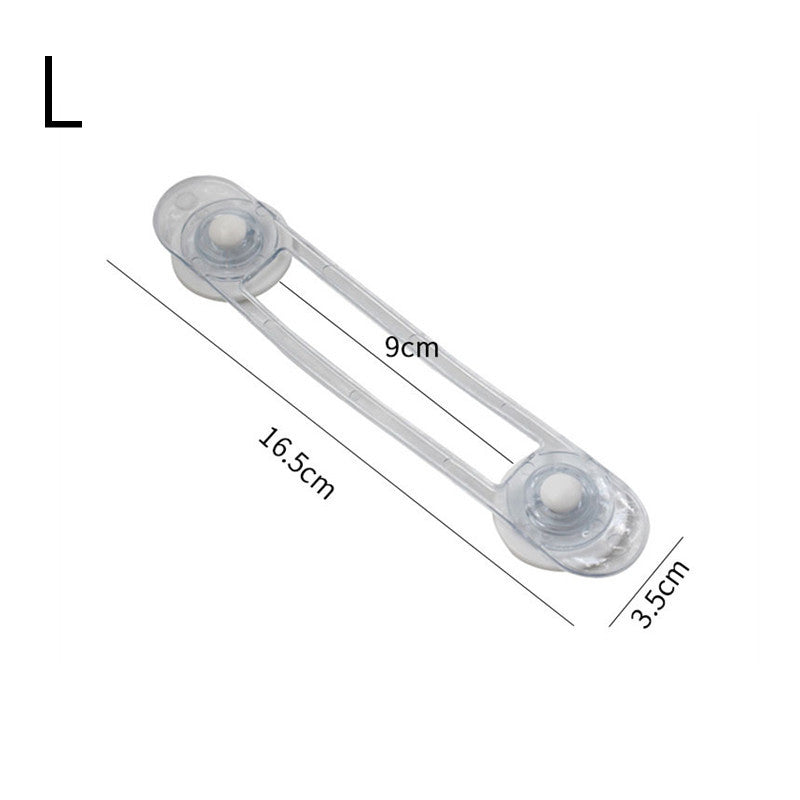 Baby Safety Lock Drawer Home Child Protection Cabinet Door Refrigerator Lock Buckle Anti-pinch Kids Safety Locker - Daisan Mart