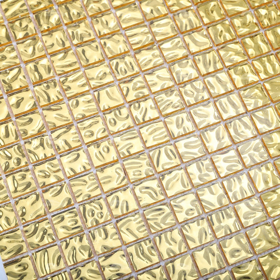 Bluwhale Swimming Pool Tiles 15x15mm High-end Spa Water Line 