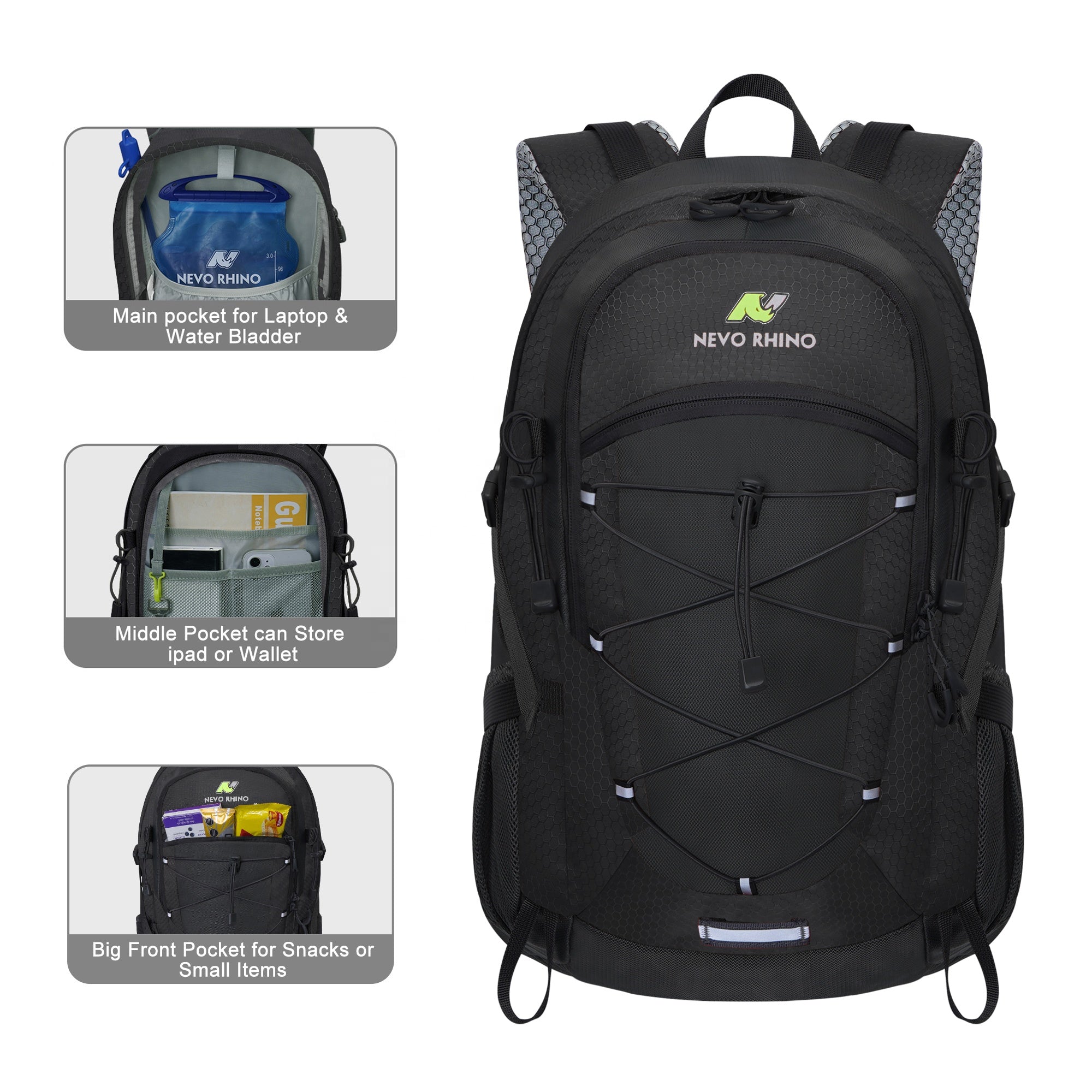 Cross Border Outdoor Backpack for Climbing and Hiking, Lightweight, Light Weight for Long Trips 