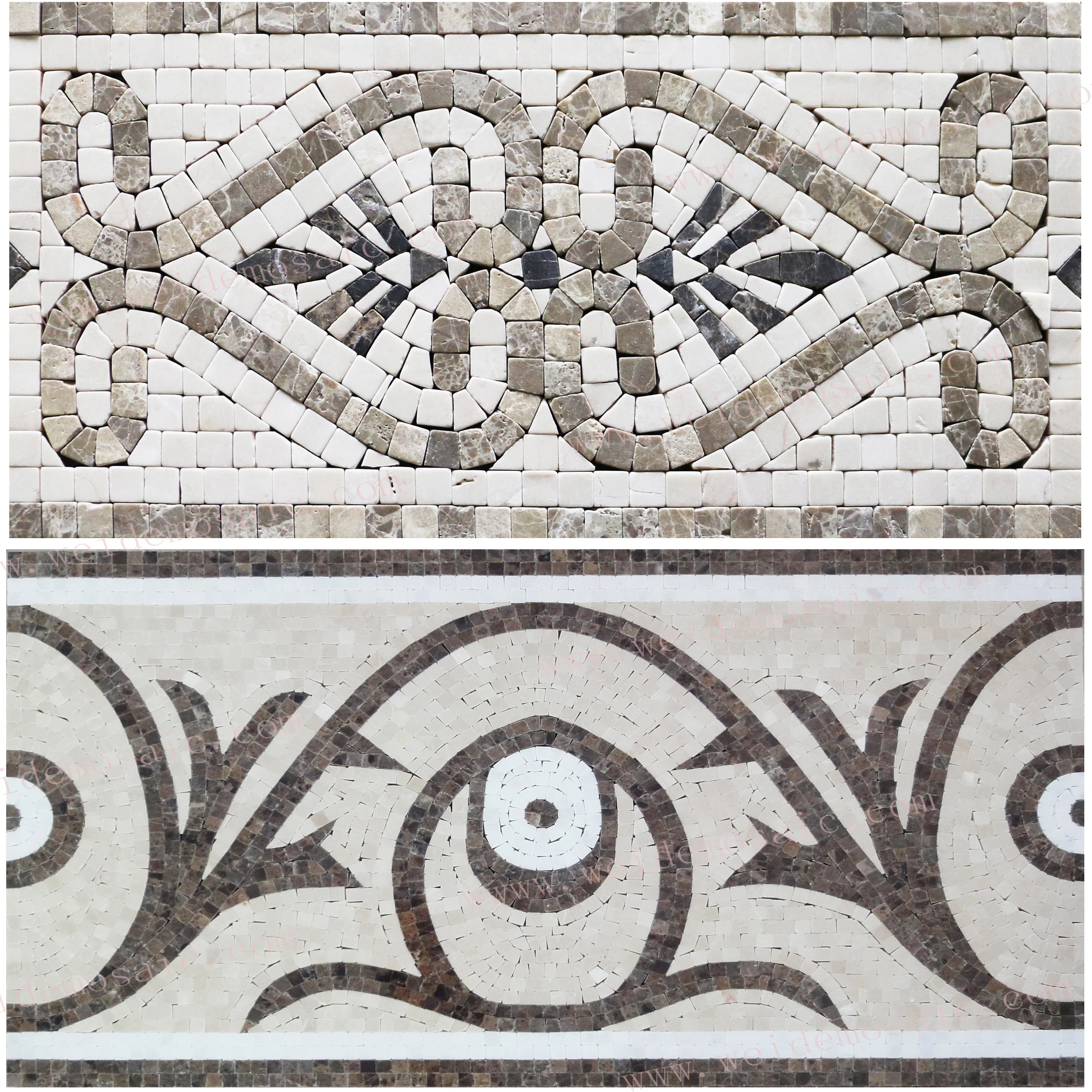 Viền Trang Trí Đá Marble & Mosaic Weide Đơn Giản