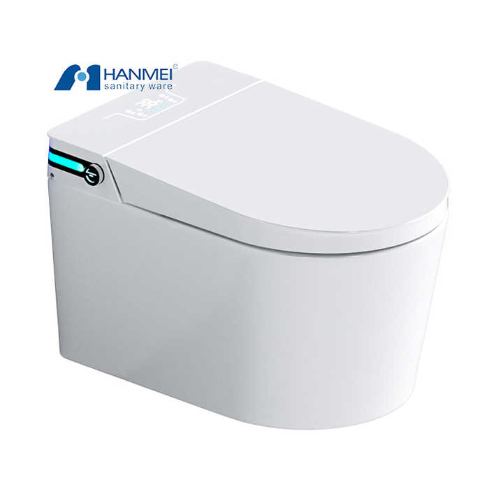 Wall-hung toilet, high quality sanitary solution, automatic toilet 