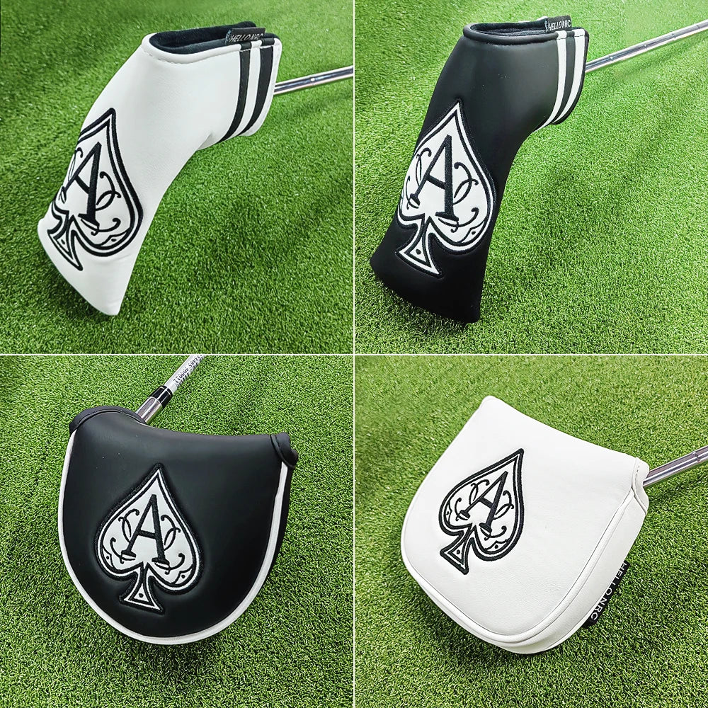 Waterproof Golf Club Cover with Embroidered Logo, Exclusive Magnetic Cover
