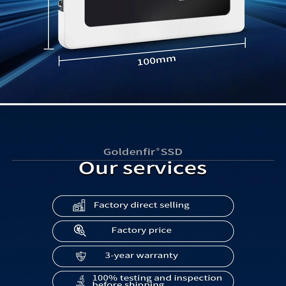 Ổ Cứng SSD 2.5 Tốc Độ Cao 120GB-2TB Cho PC, Laptop